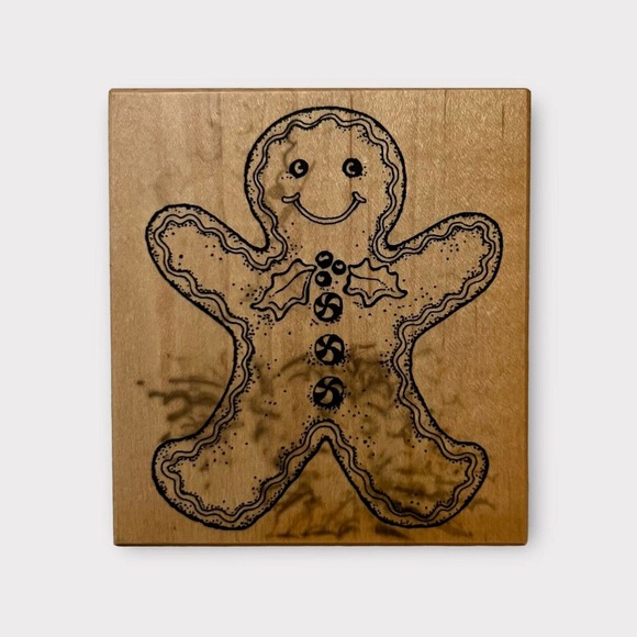 PSX Vintage Rare 1999 Gingerbread Man Cookie Holiday Santa Rosa, CA Stamp K-2748 - Picture 1 of 10